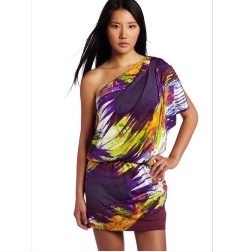 Jessica Simpson one shoulder dress